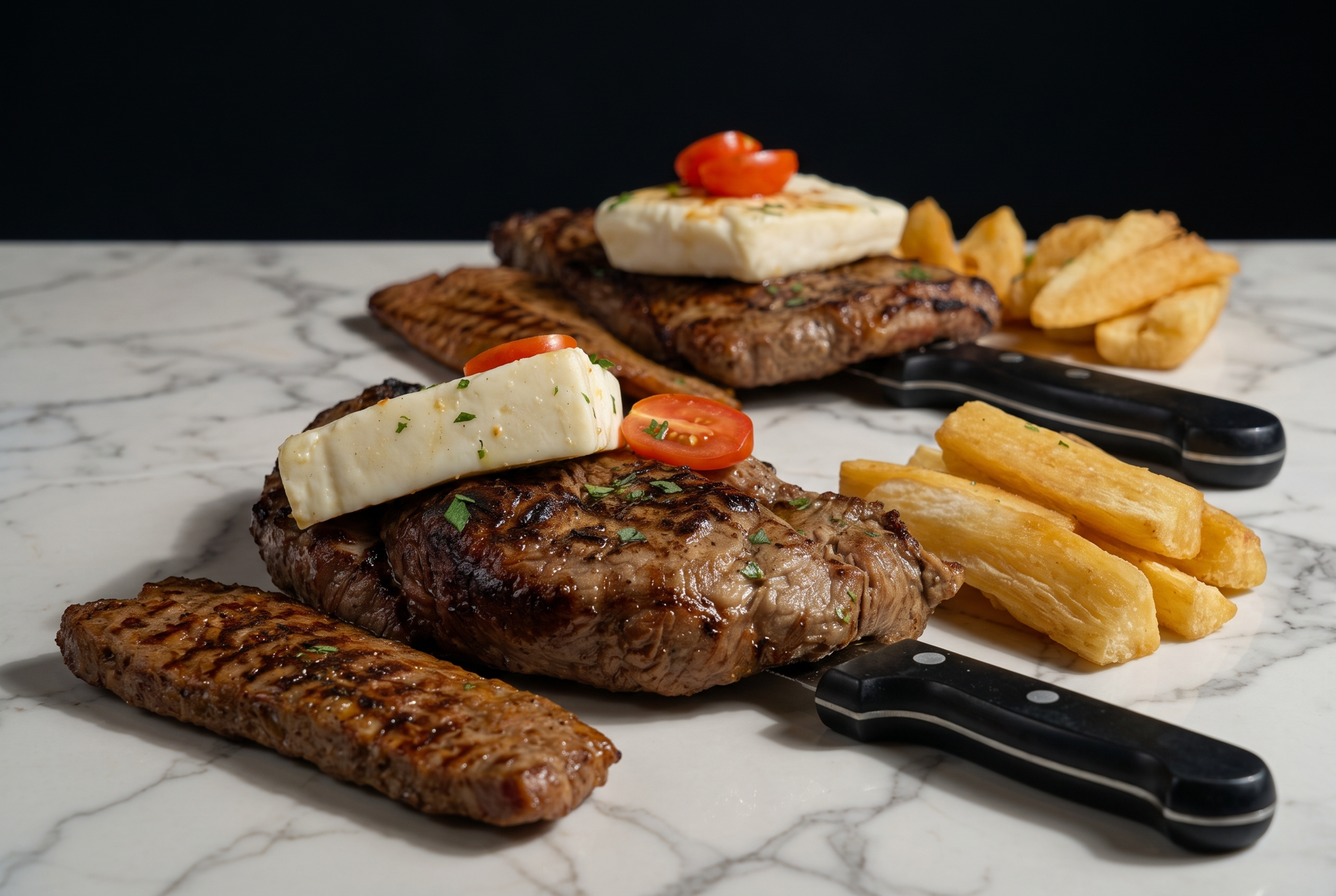 Latin Flavors. American Favorites. One Table.