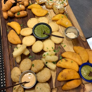 Arepa Sampler Platter