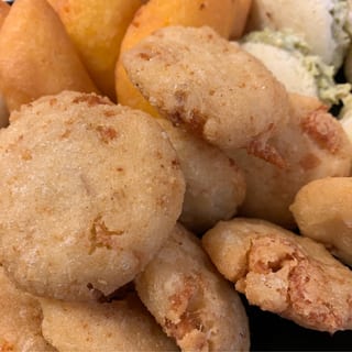 Mini Chicharron Arepas